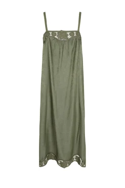 Vestido satinado lencero