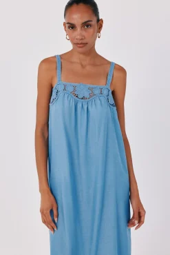 Vestido satinado lencero