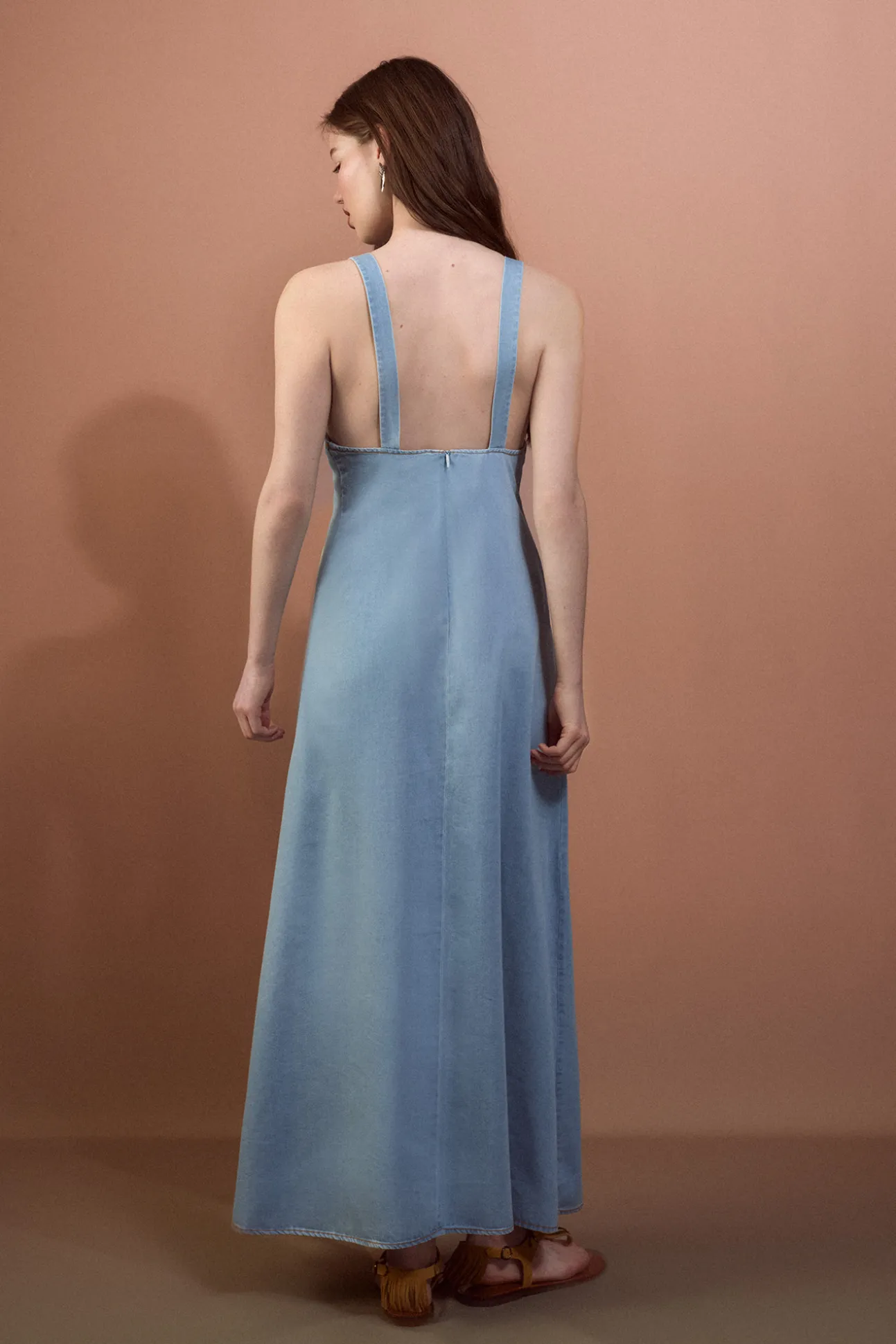 Vestido tirantes Tencel