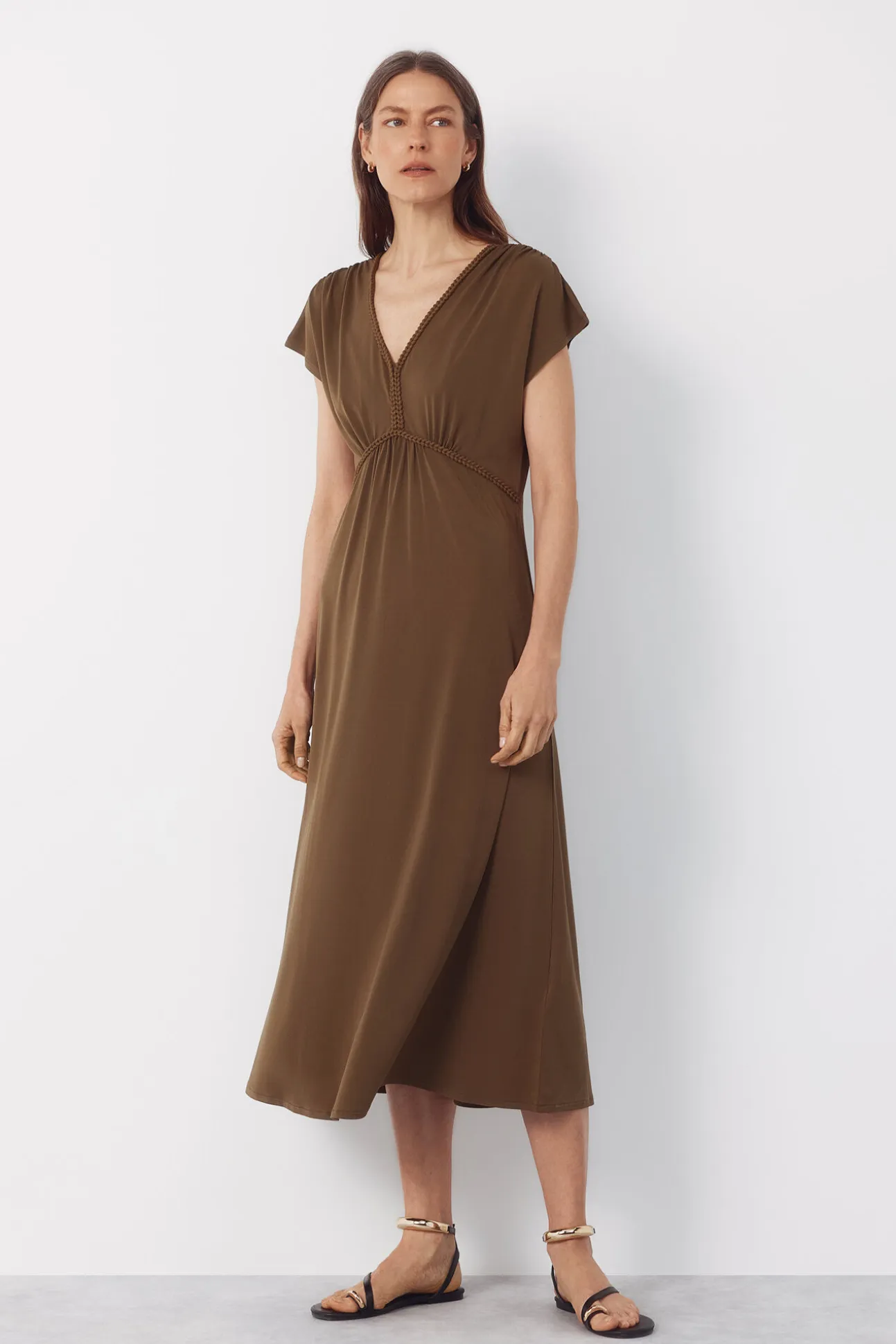 Vestido trenza