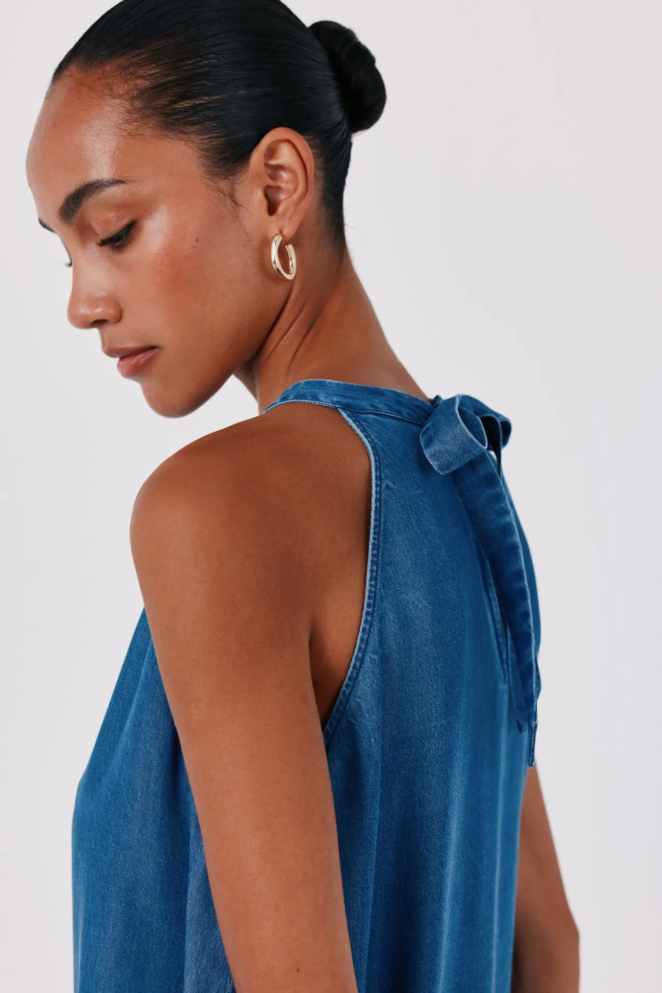Vestido Vaquero Halter