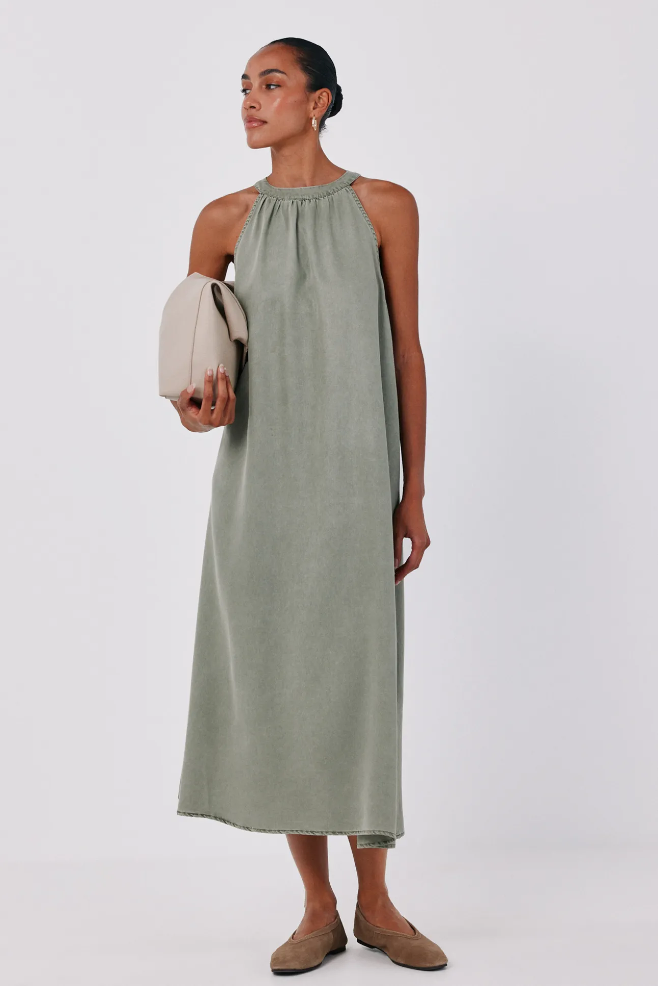 Vestido Vaquero Halter