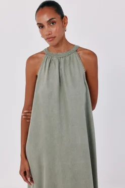 Vestido Vaquero Halter