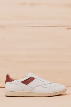 Zapatilla piel