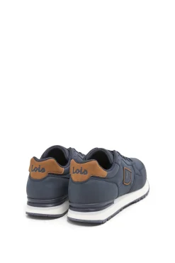 Zapatilla running efecto piel