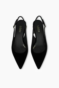 Zapatos de salón en terciopelo