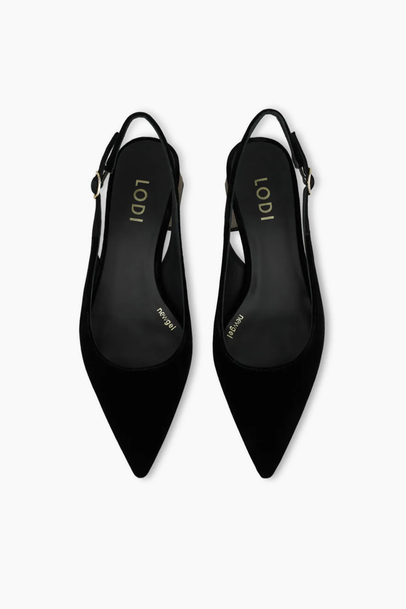 Zapatos de salón en terciopelo